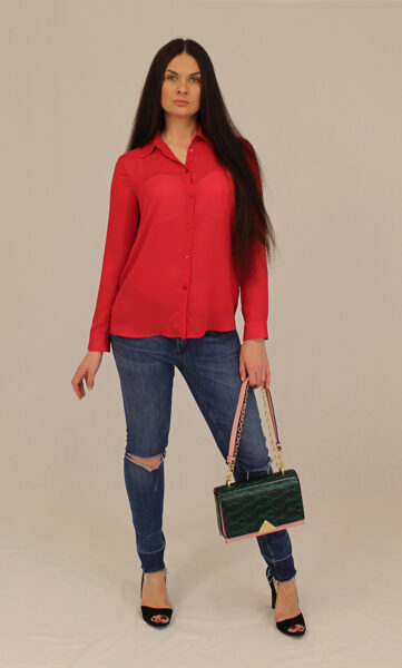 Vicolo red blouse